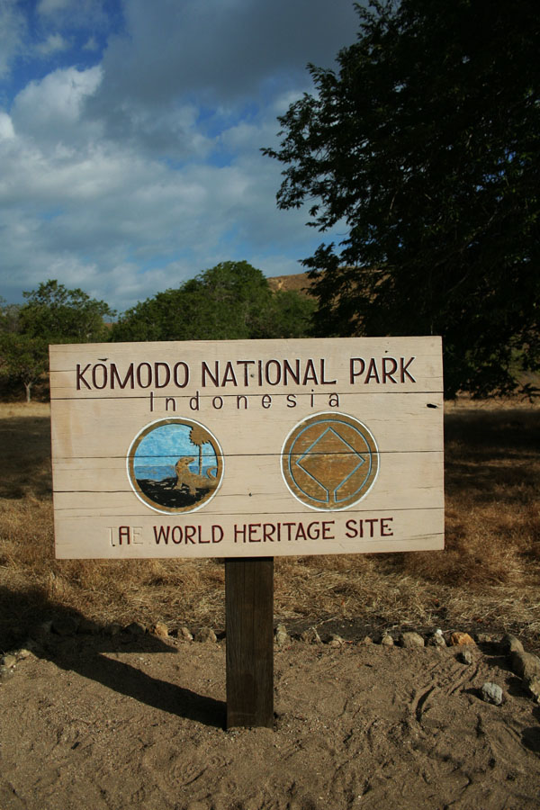 welcome to komodo island
