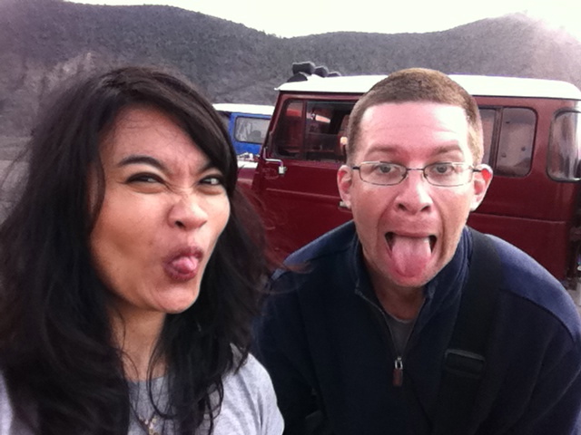 at bromo. was taken by pak Eko :)