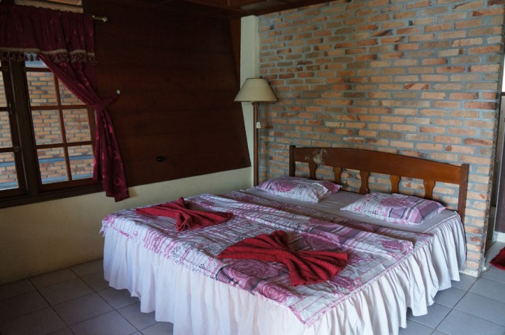 contoh kamar di Romlan Guest House 