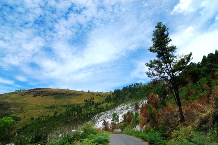 jalanan menuju pangururan