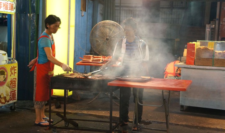 pedagang di bukit bintang