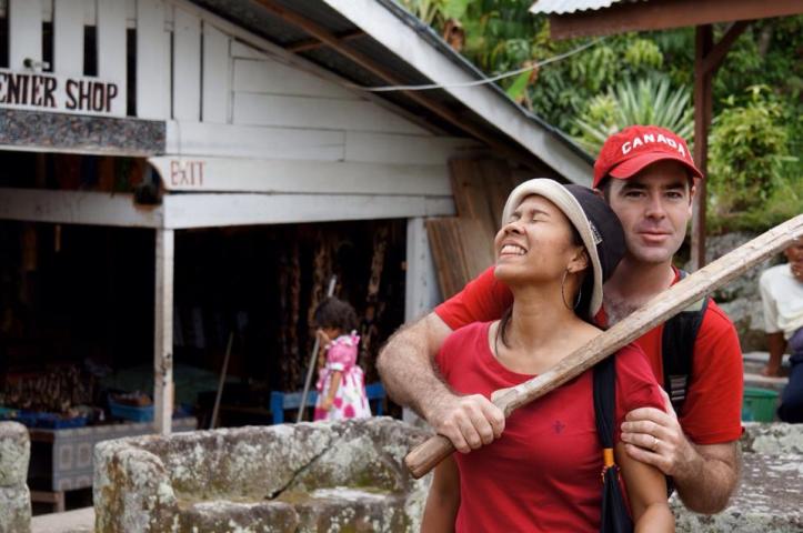 diperankan model nih acara di pancung