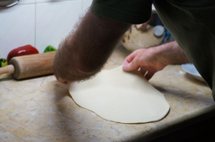 Greg, lagi buat roti