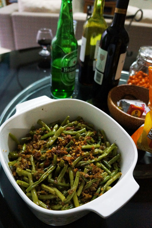 green bean homemade loh