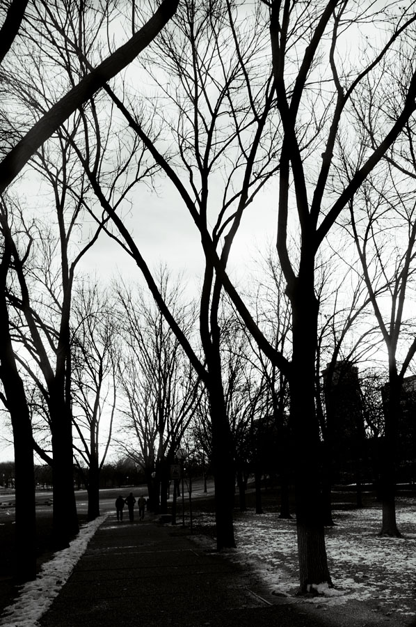 menuju The Arch dari parkiran