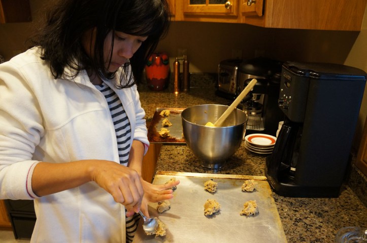 dilanjut bikin kue :)