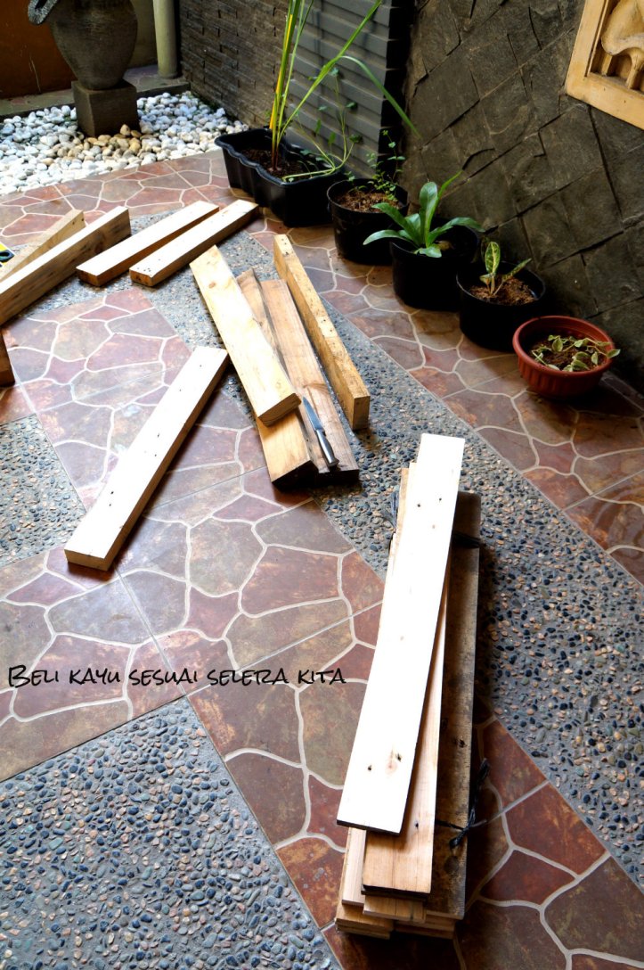 kayu yang diperlukan