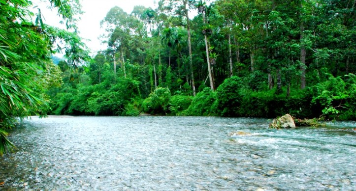 Setelah hujan airnya masih aja kayak kolam renang