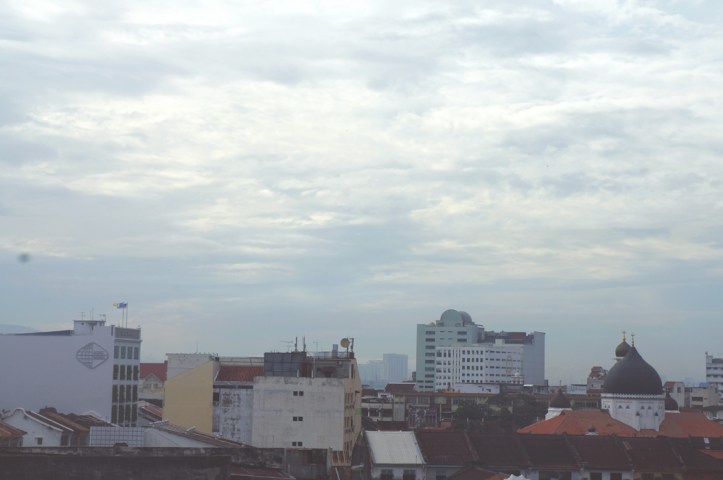 kota Penang dari atas hotel