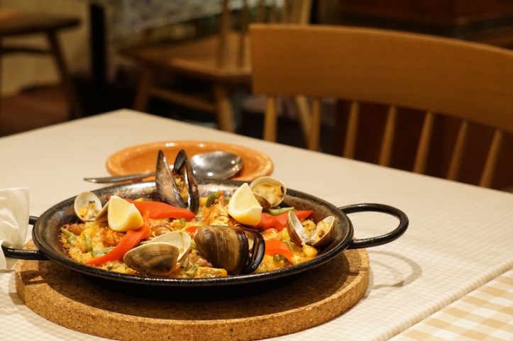 seafood rice @spanish Resto near Gion