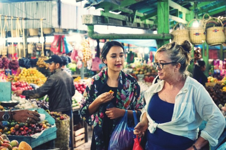 Mangga atau jeruk, mom?