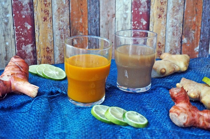 Jamu beras kencur dan kunyi asem :)