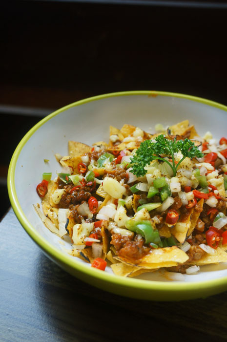 Posh Cafe Nachos