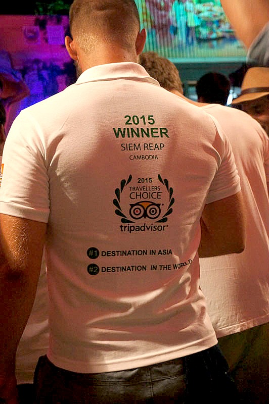 Mas bule dari Tripadvisor yang ikutan berpesta :)