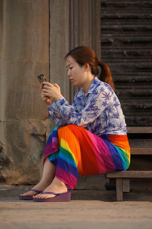 Rainbow... kalau lagi laper jadi berhalusinasi rainbow cake. Yummyyyy