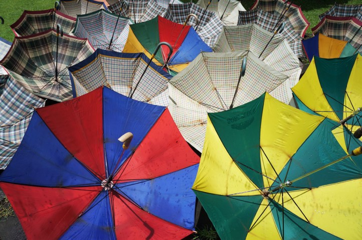 setelah hujan di Borobudur