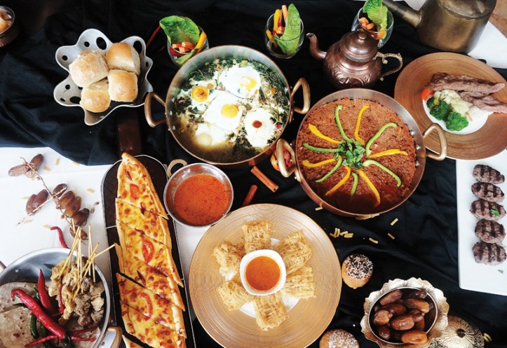 Buka puasa di JW Marriott Medan. Mediterranean food