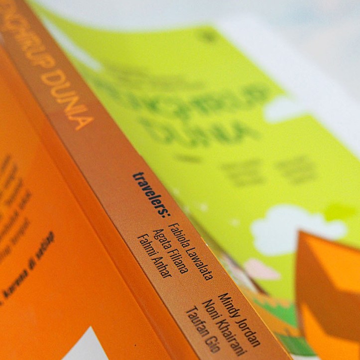 Buku Traveling Indonesia Menghirup Dunia