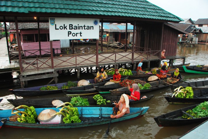 Pasar Terapung Lok Baintan - Bajarmasin
