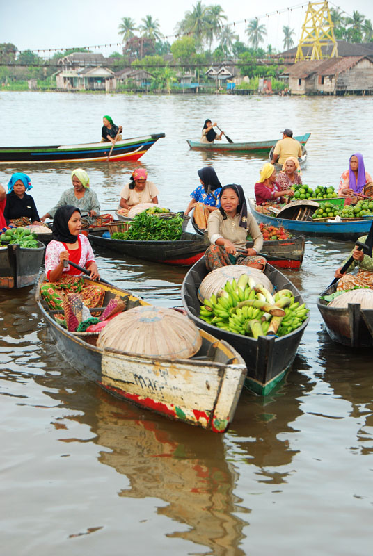 Pasar Terapung Lok Baintan - Bajarmasin