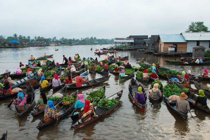 Pasar Terapung Lok Baitan - Bajarmasin
