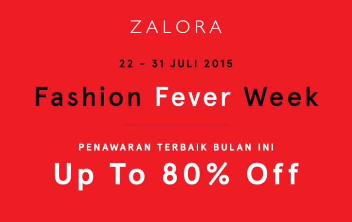 Zalora Fashion Fever Week