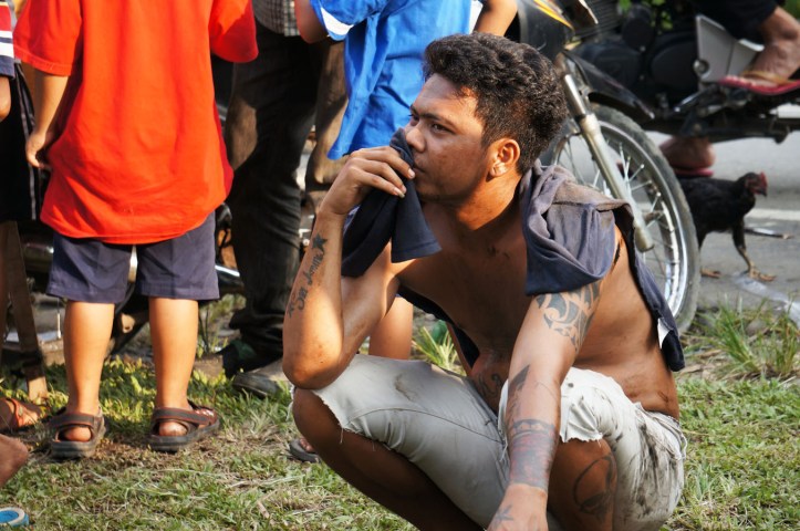 Perlombaan khas 17 Agustus - Panjat Pinang