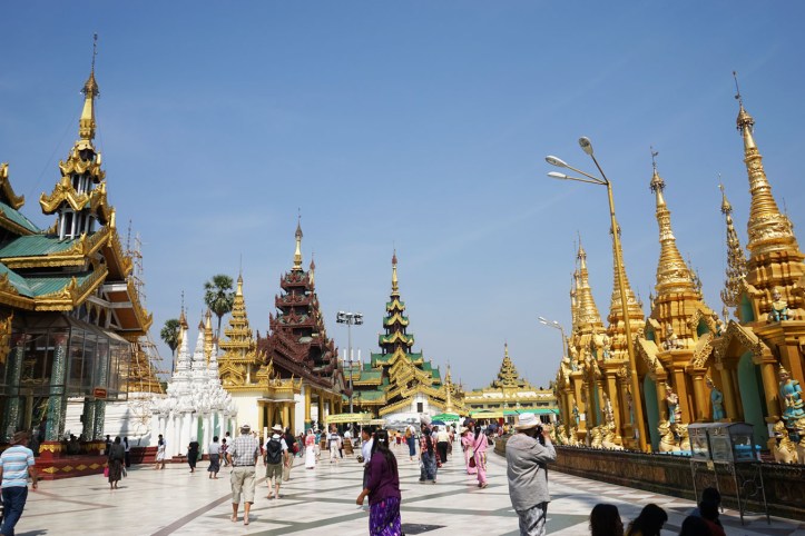 Pagoda Shwedagon Yangon Myanmar