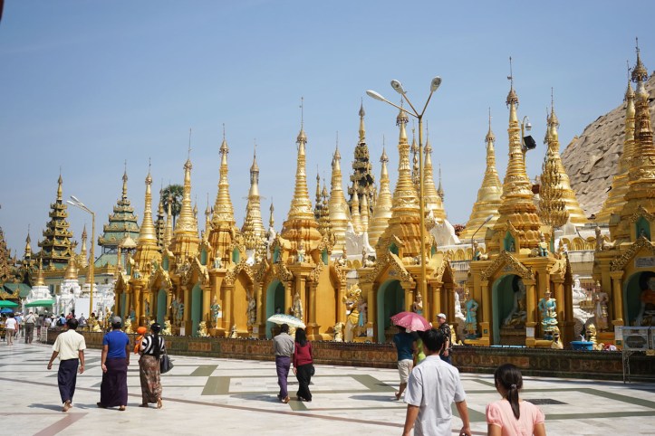 Pagoda Shwedagon Yangon Myanmar