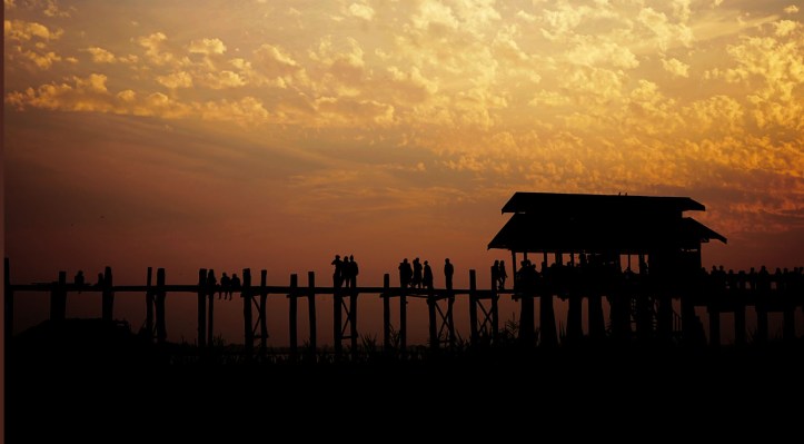 U-Bein Bridge Mandalay Myanmar