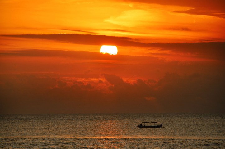 Sunset di Kuta Bali