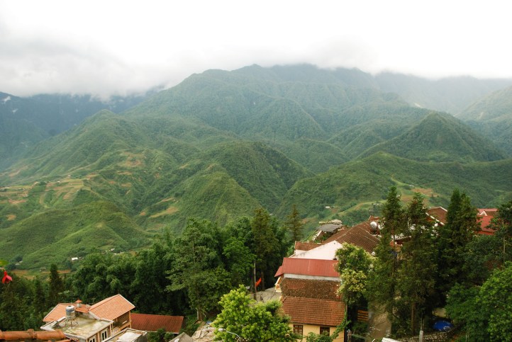 Kota Sa Pa dari hotel