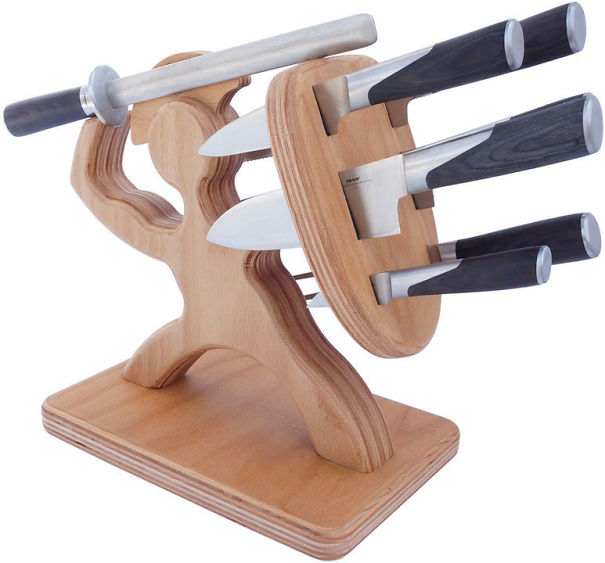 Knife Block by Christian Knuell in cnc