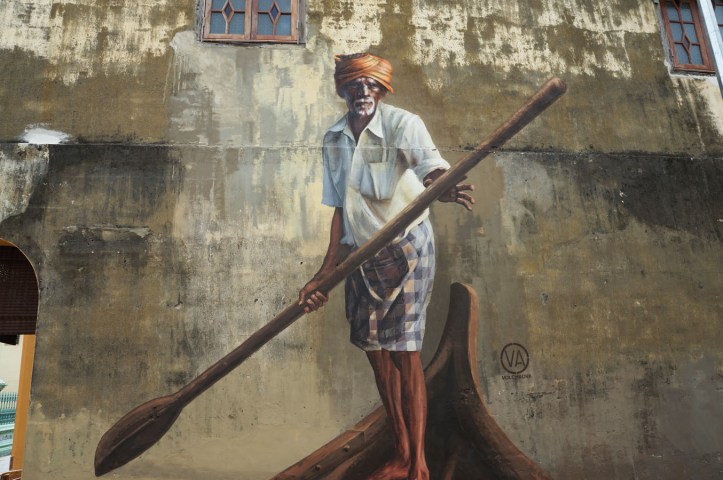 Penang Street Art Painting