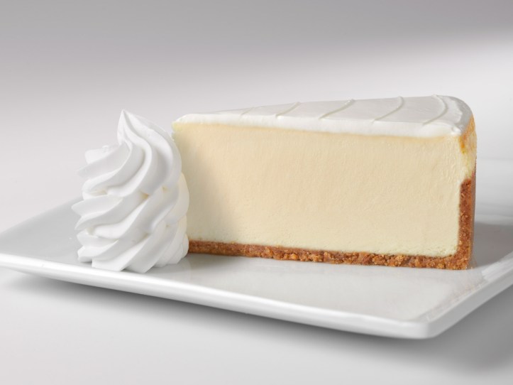 Cheese Cake Factory website
